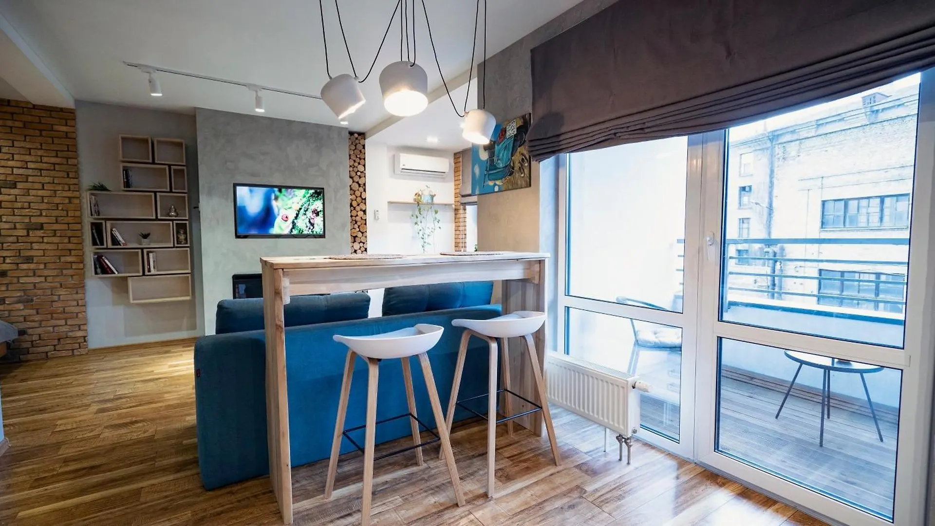 Loft Apartment Near Smart Plaza Polytech Kiev Ucrânia